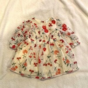 Carter’s chiffon floral dress